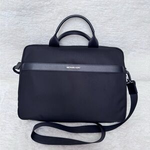 MICHAEL KORS Large Nylon 15 Inch Laptop Crossbody Case NWT $198